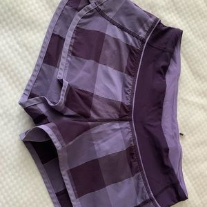 Lululemon speed shorts